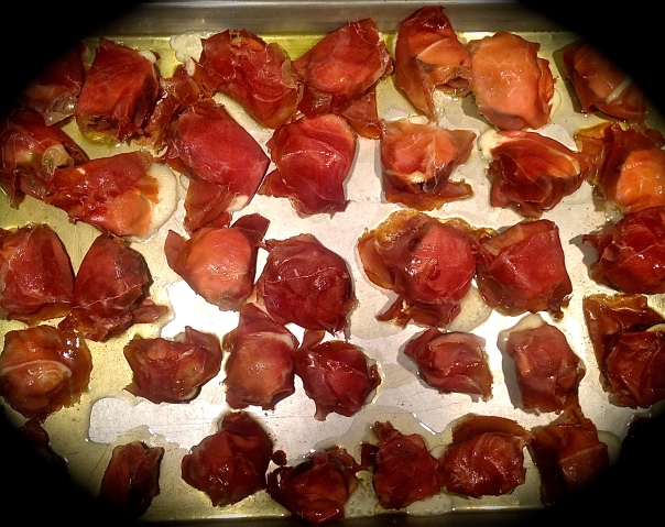 Roasted Figs with Tallegio & Prosciutto