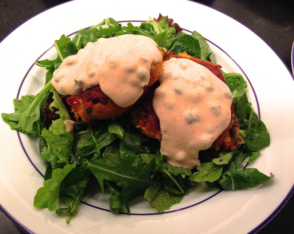 Crab Cakes with Sauce Remoulade