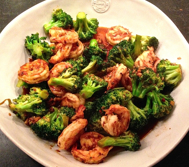 Stir-Fried Shrimp & Broccoli